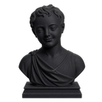 The Young Saint John the Baptist Charcoal Black collectible bust