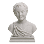 The Young Saint John the Baptist Marble Stone collectible bust