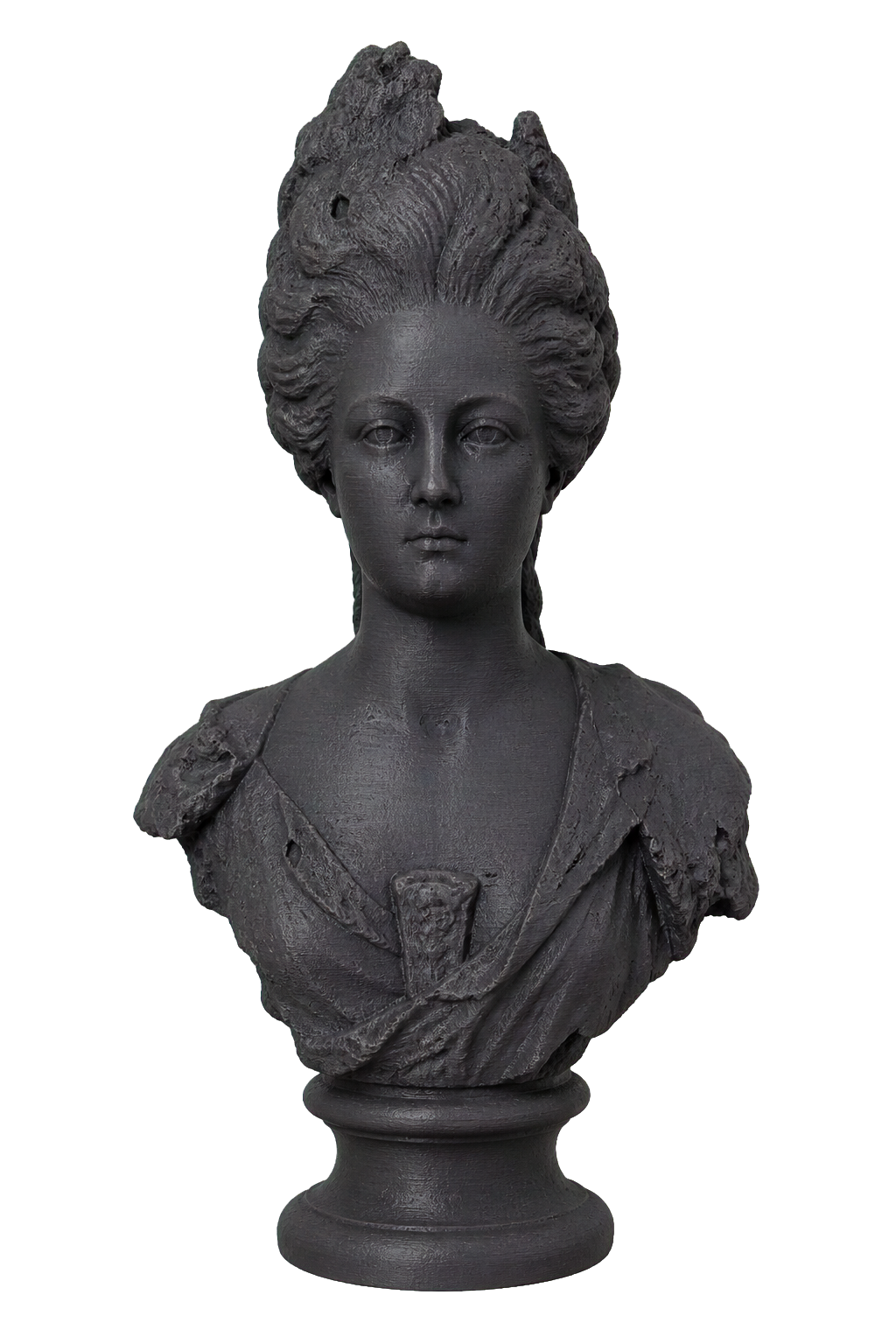 Bust of a Woman Charcoal Black collectible bust
