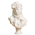 Bust of a Woman Ivory White collectible bust
