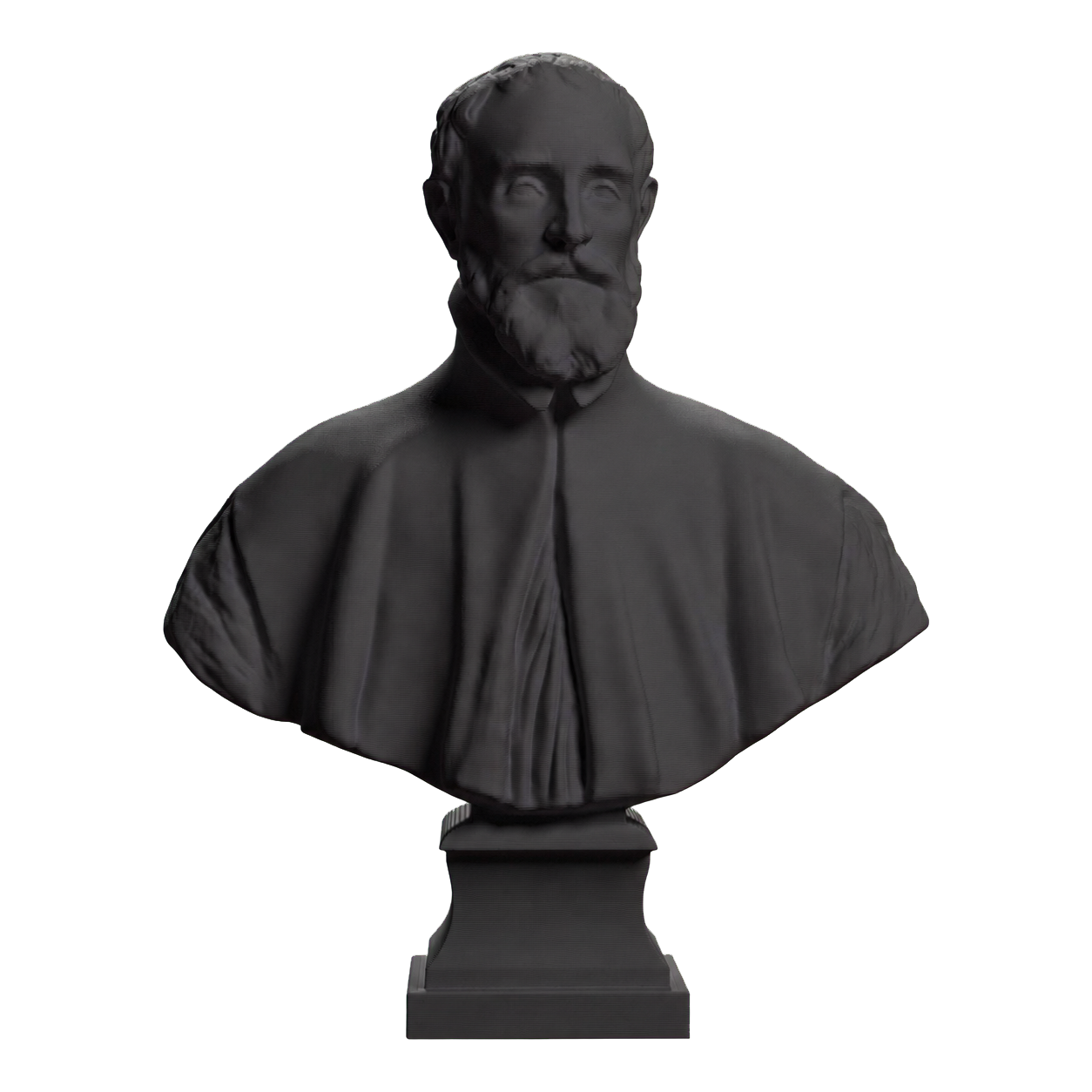 Monsignor Francesco Barberini Charcoal Black collectible bust