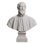 Monsignor Francesco Barberini Marble Stone collectible bust