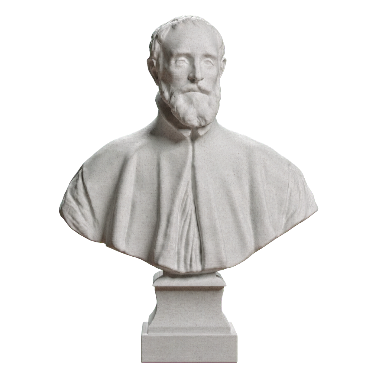 Monsignor Francesco Barberini Marble Stone collectible bust