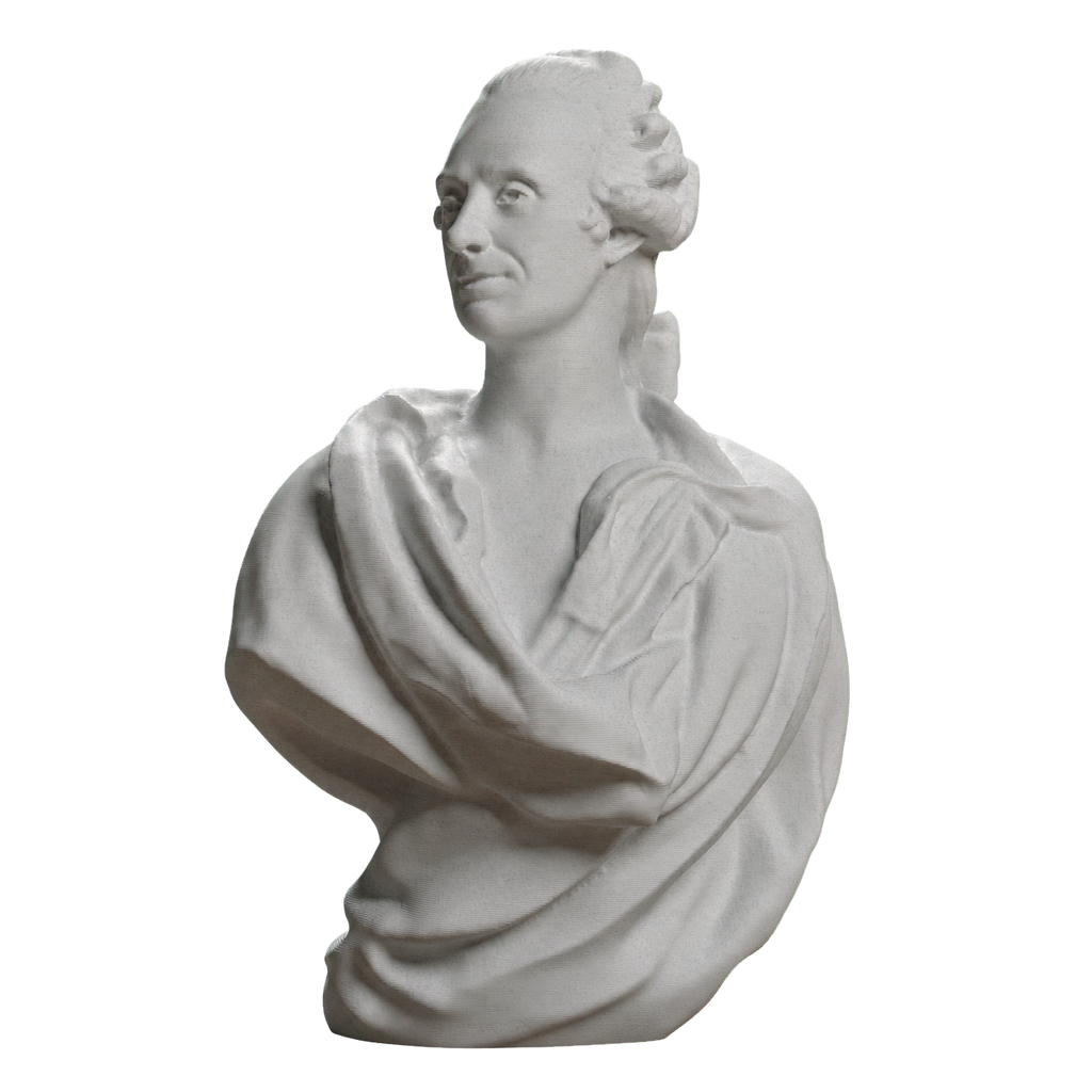Jules-David Cromot, Baron du Bourg Marble Stone collectible bust