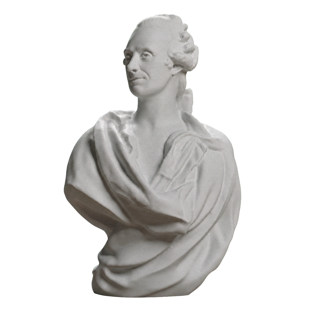 Jules-David Cromot, Baron du Bourg Marble Stone collectible bust