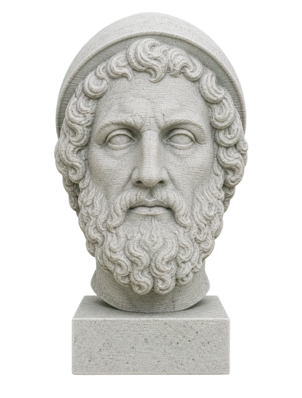 Vulcain Marble Stone collectible bust