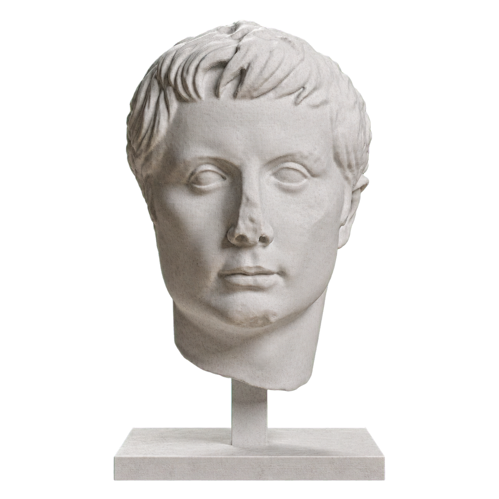 Octave-Auguste Marble Stone collectible bust