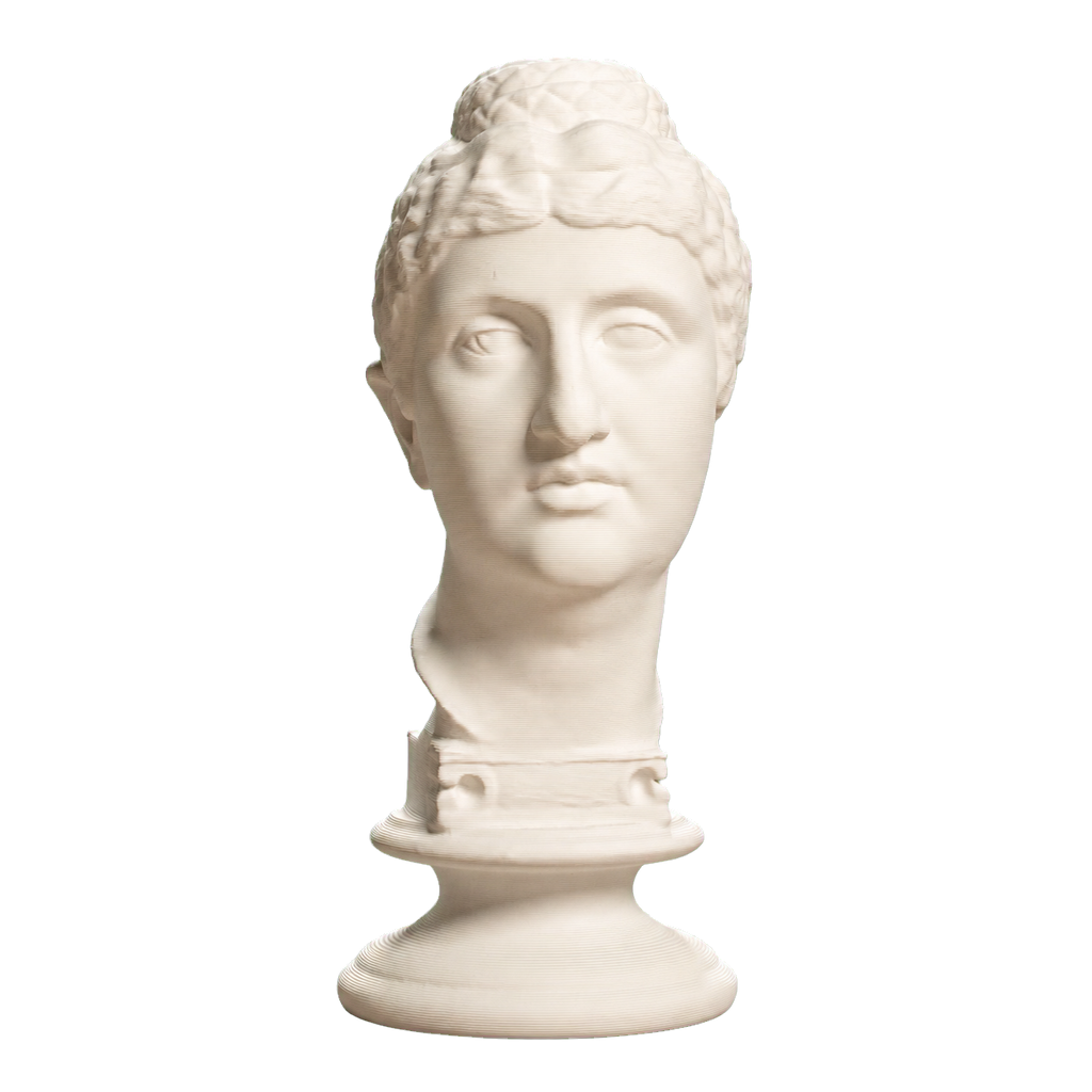 Bust of Faustina the Elder Ivory White collectible bust