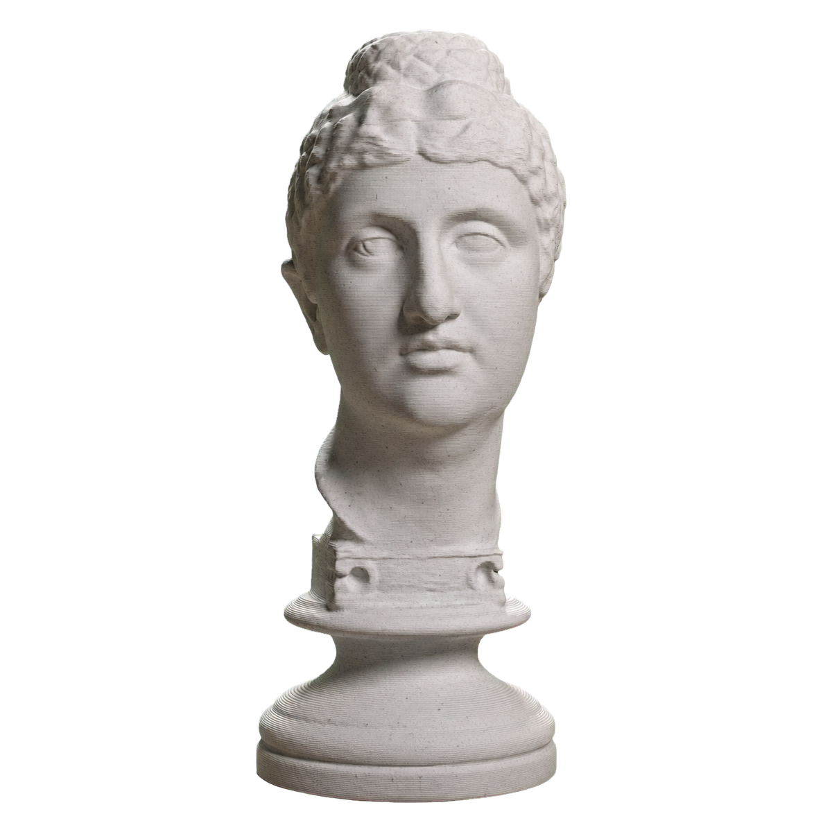 Bust of Faustina the Elder Marble Stone collectible bust