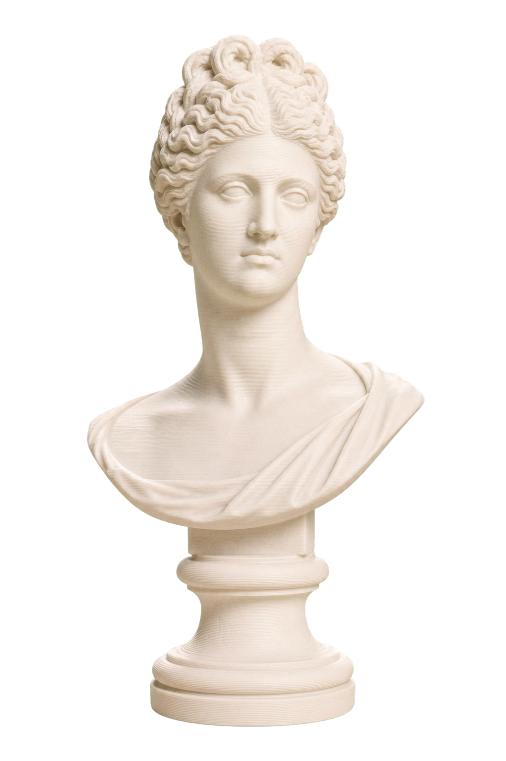 Portrait Bust of a Flavian Woman, The Fonseca Bust Ivory White collectible bust