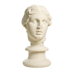 Portrait, 'The Beautiful Head' Ivory White collectible bust