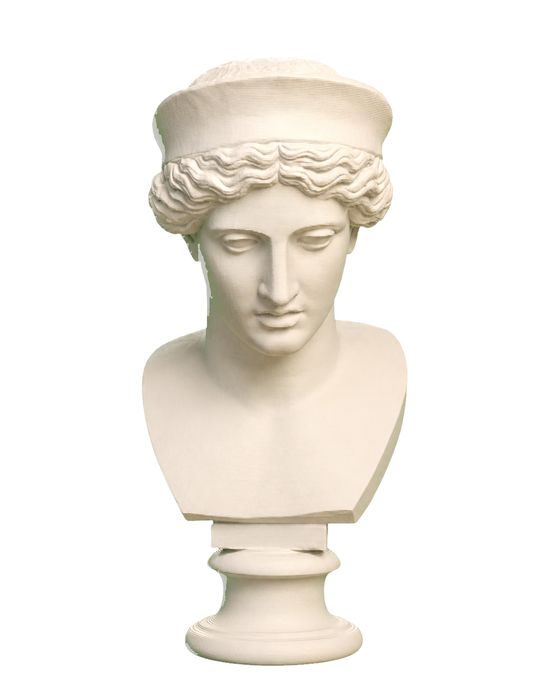 Head Ivory White collectible bust