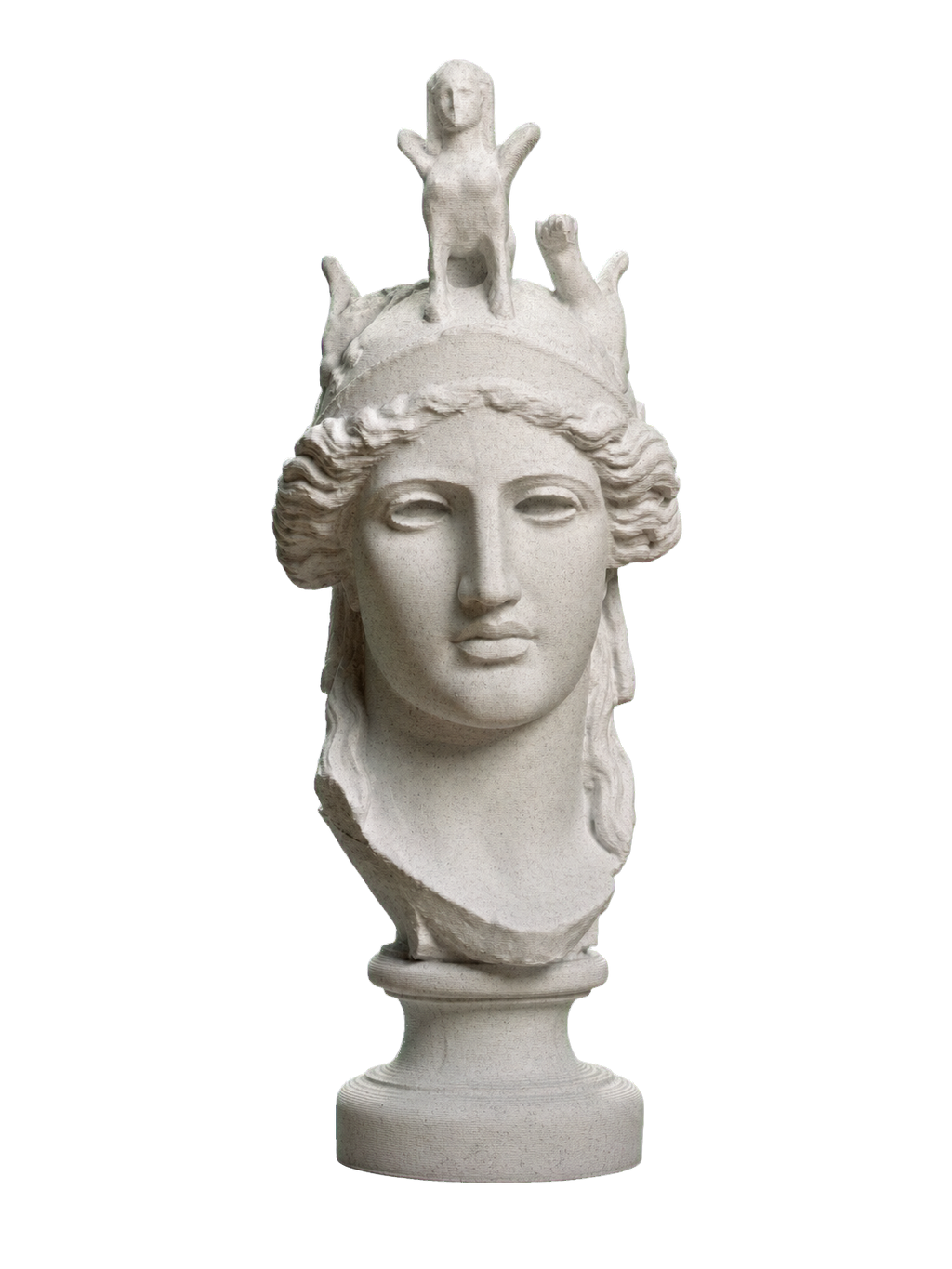 Head Marble Stone collectible bust