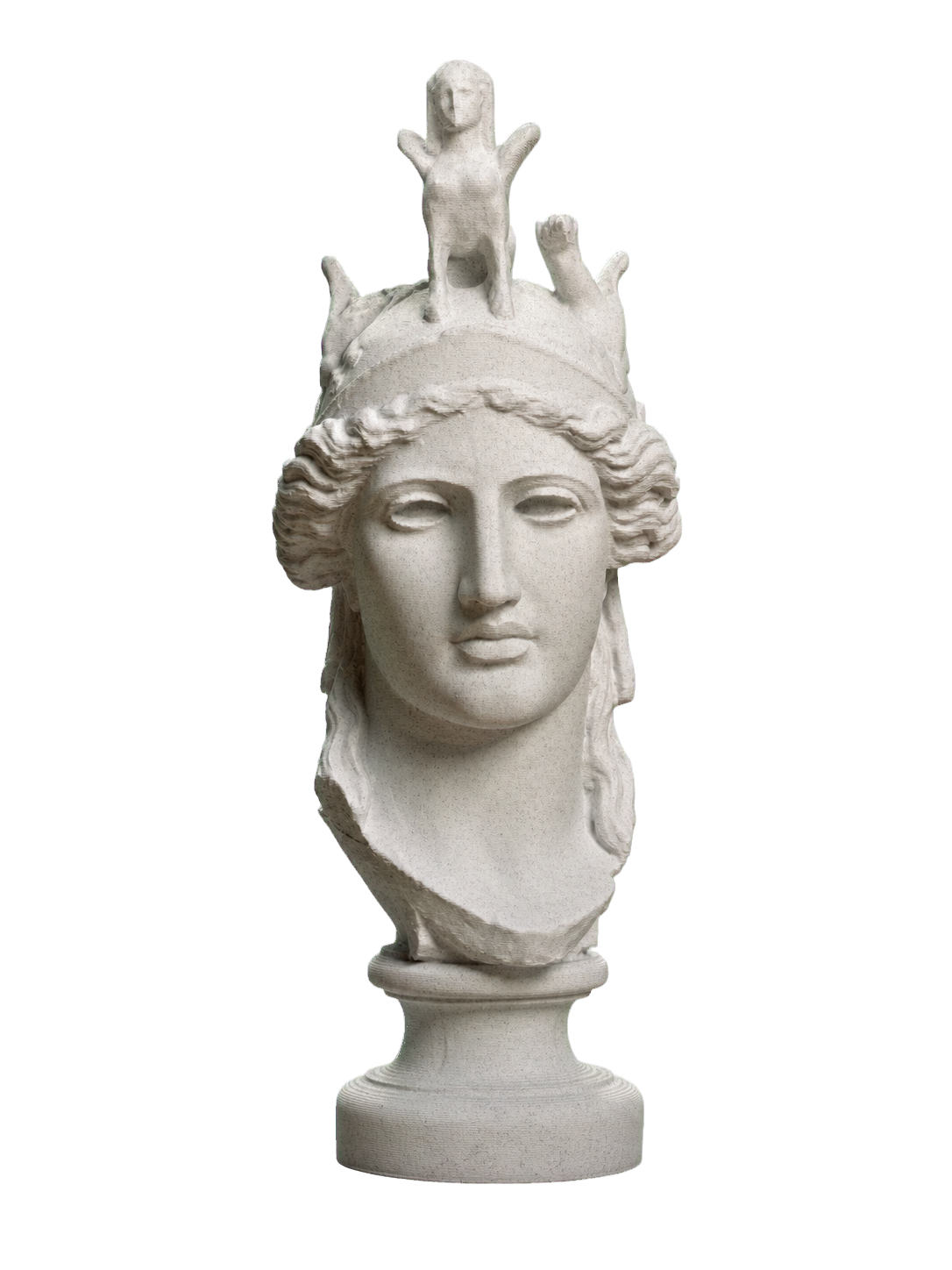 Head Marble Stone collectible bust