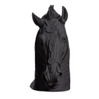 Horse Head Charcoal Black collectible bust