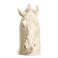 Horse Head Ivory White collectible bust