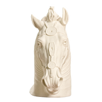 Horse Head Ivory White collectible bust