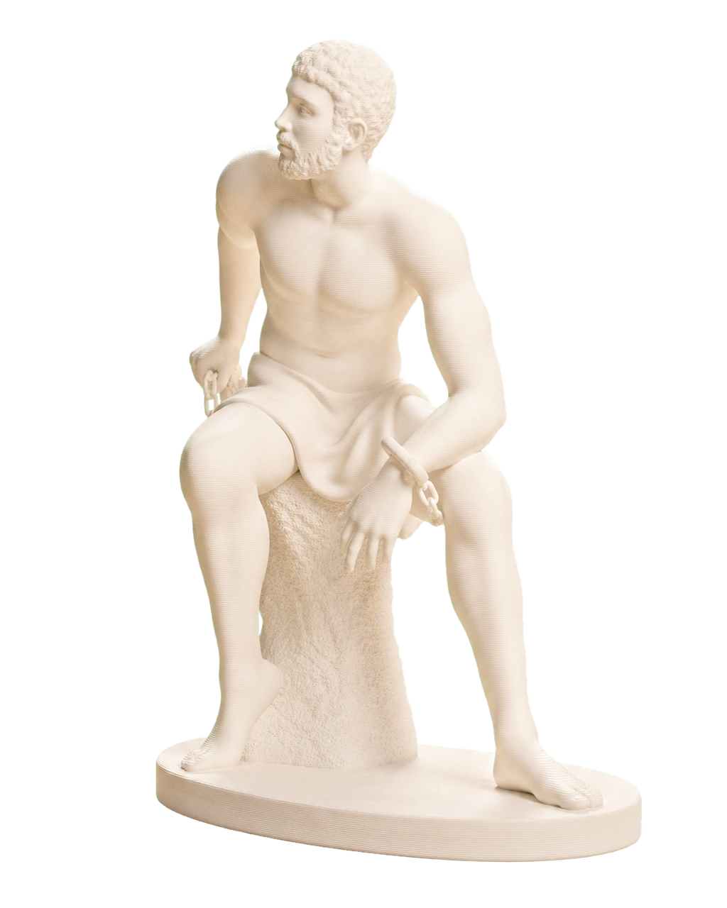 The Freed Man Ivory White collectible bust