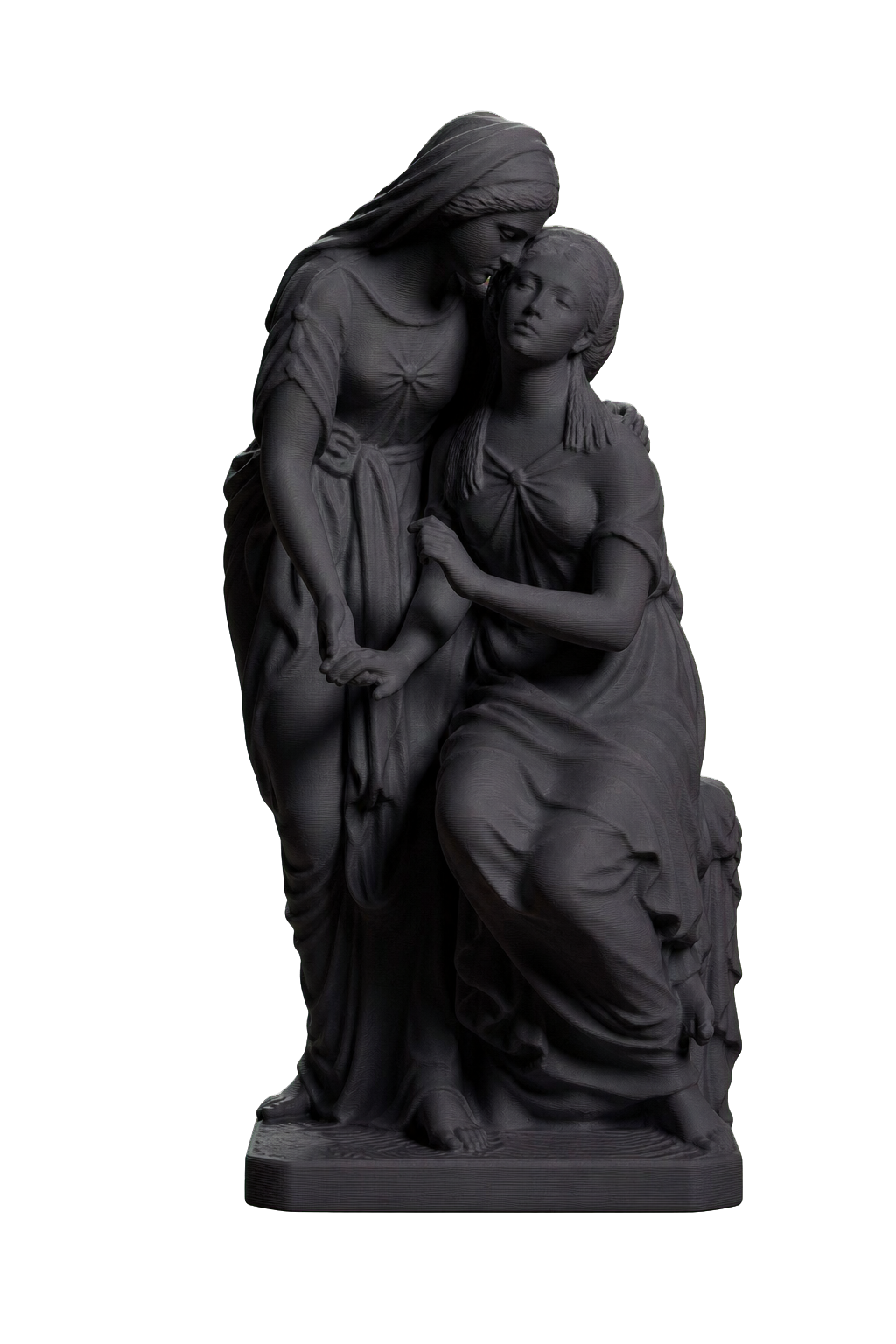 The Sisters of Bethany Charcoal Black collectible bust