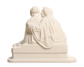 Paolo and Francesca Ivory White collectible bust