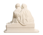 Paolo and Francesca Ivory White collectible bust