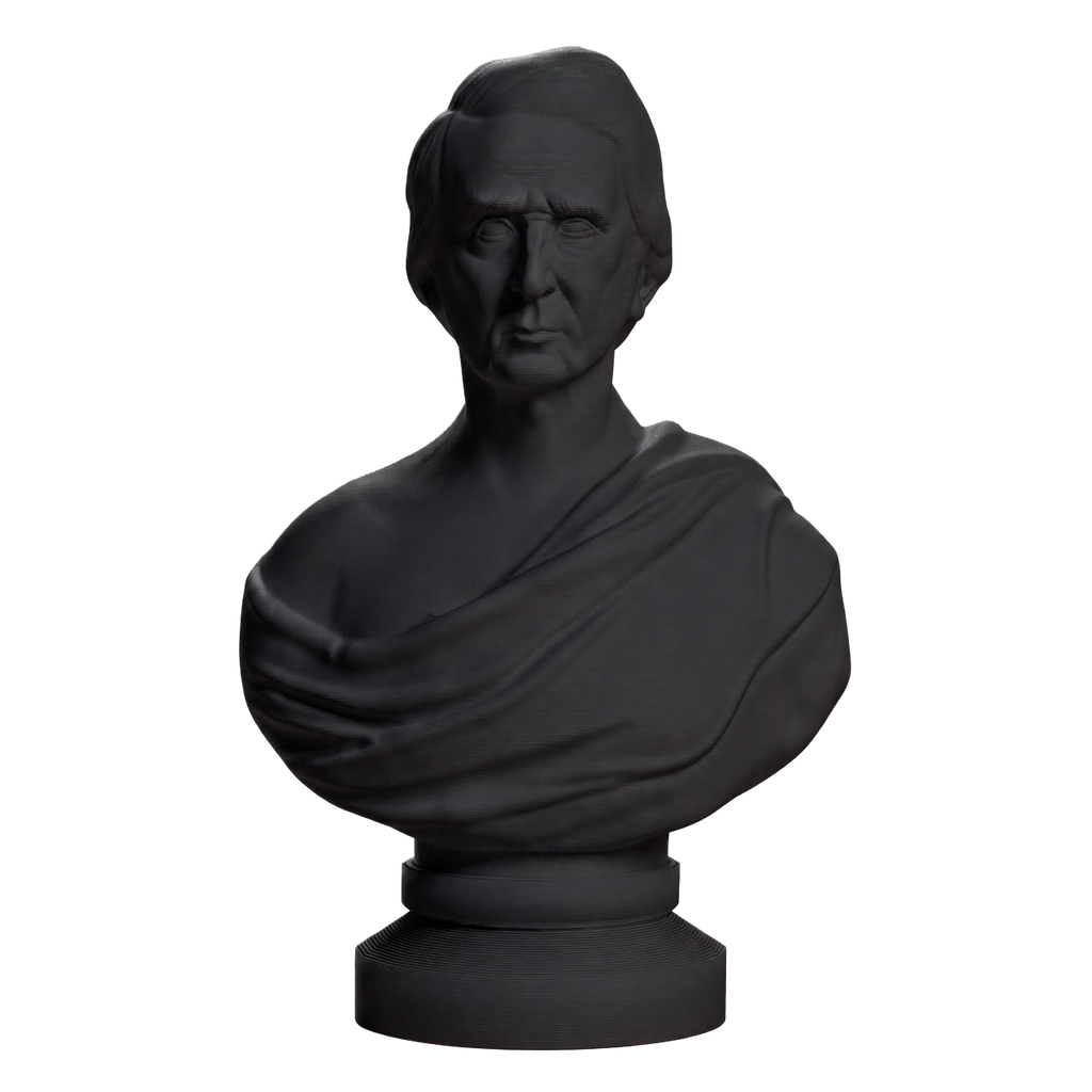 William H. Seward Charcoal Black collectible bust