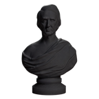 William H. Seward Charcoal Black collectible bust