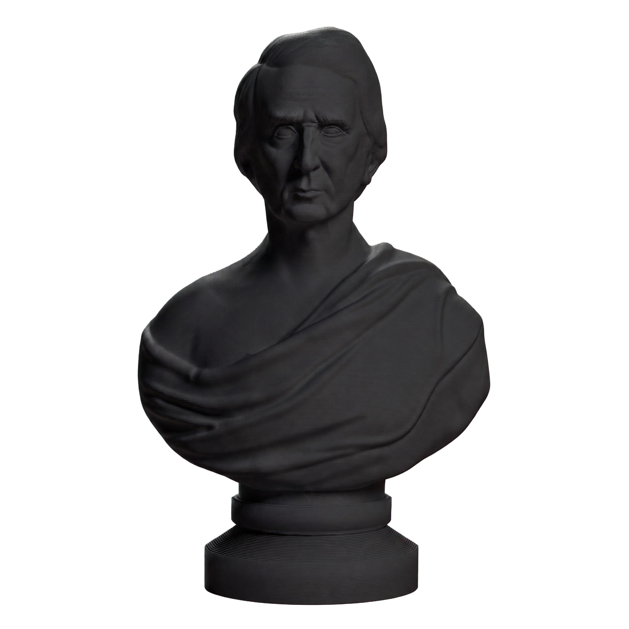 William H. Seward Charcoal Black collectible bust