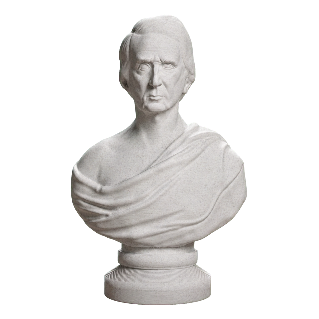William H. Seward Marble Stone collectible bust