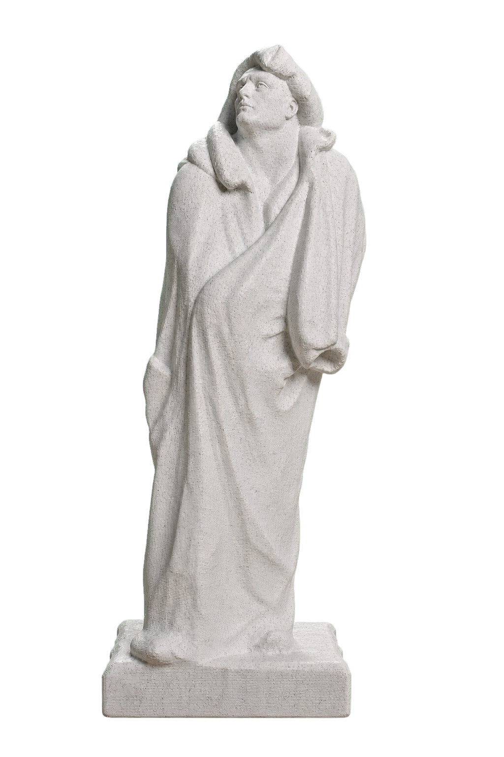 Monument to Balzac Marble Stone collectible bust