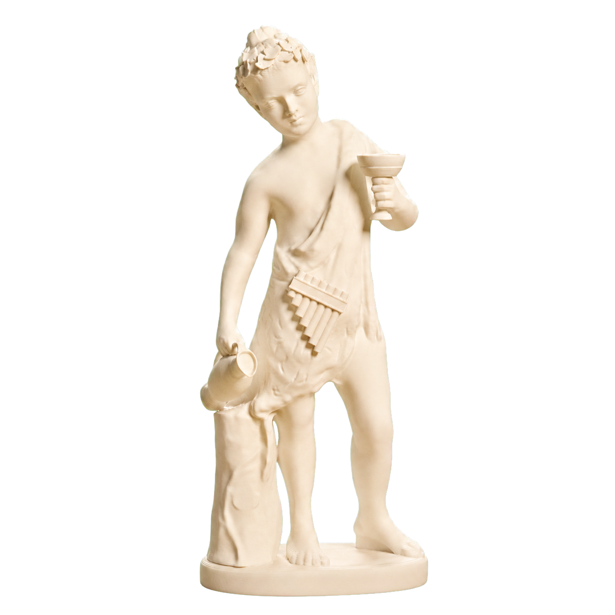 Pan Ivory White collectible bust