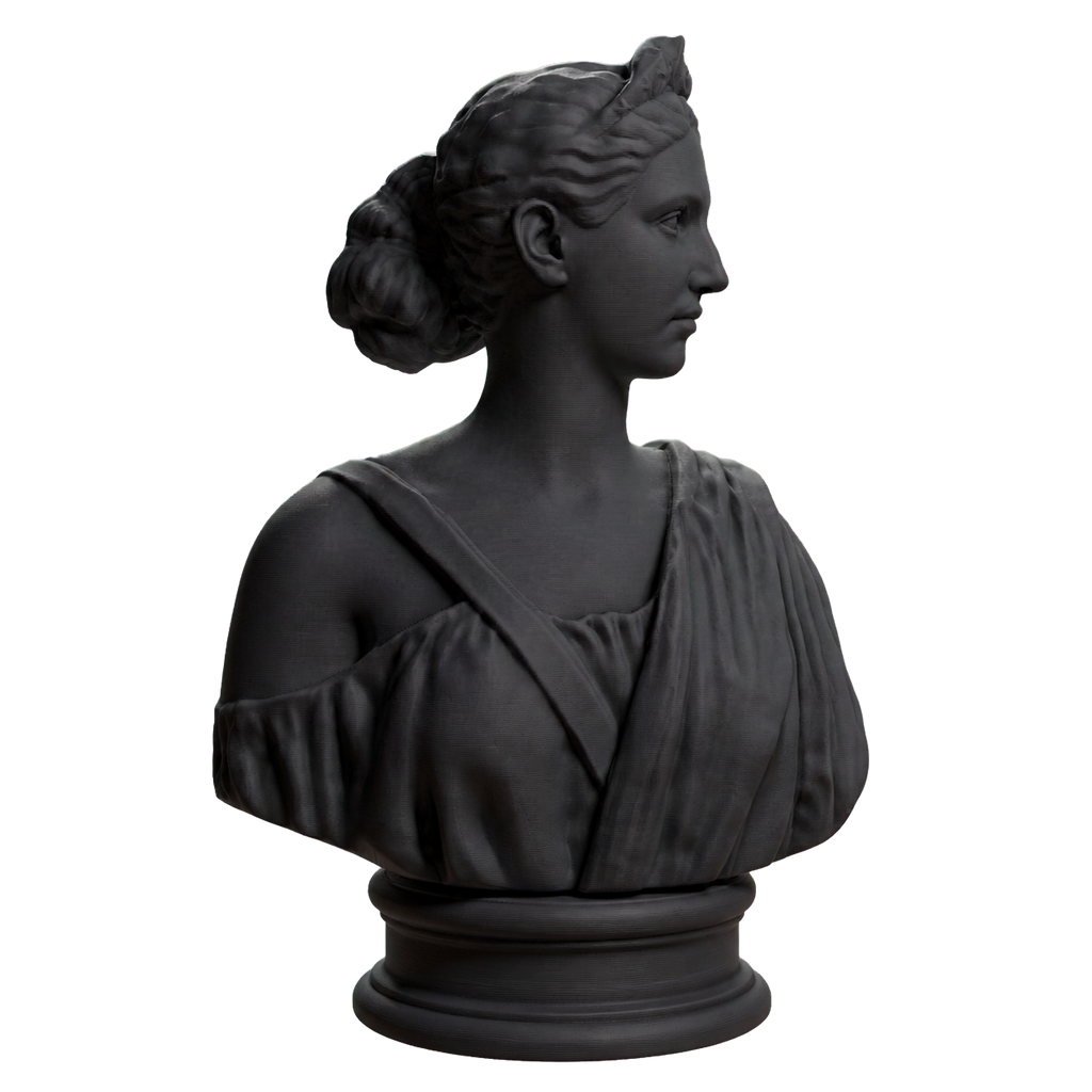 Diana Charcoal Black collectible bust