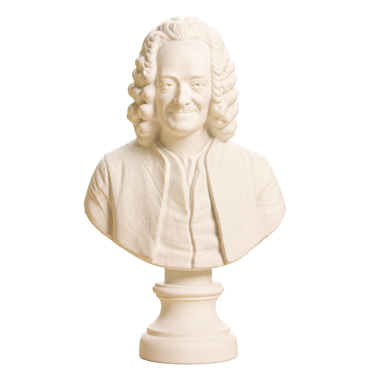 Voltaire Ivory White collectible bust
