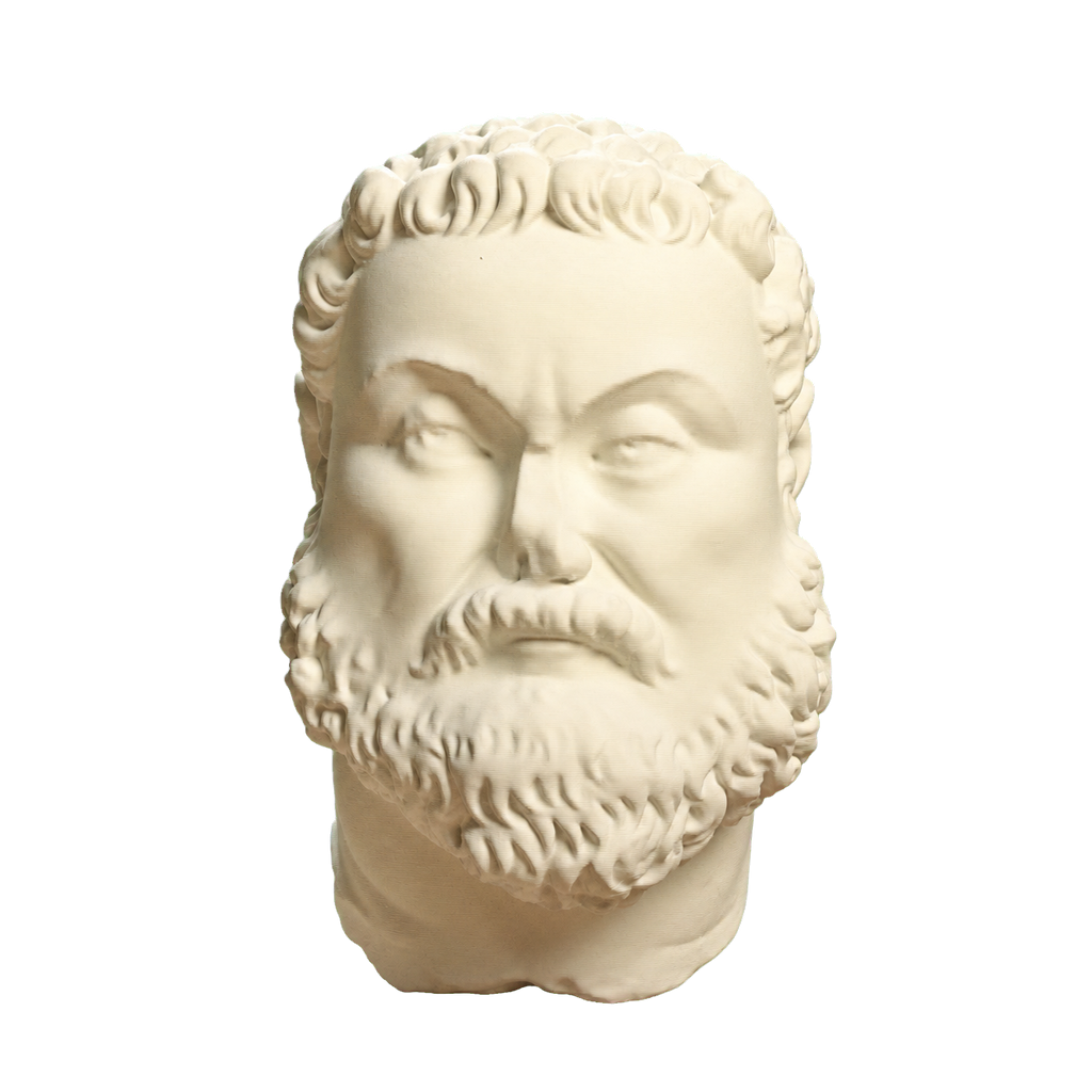 Head of Emperor Maximian Ivory White collectible bust