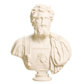 Bust of Septimius Severus Ivory White collectible bust