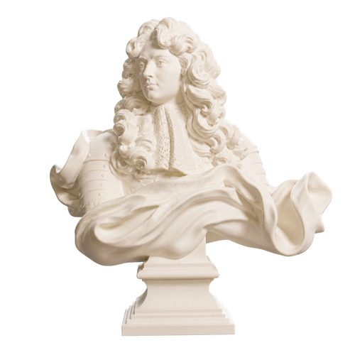 Louis XIV Ivory White collectible bust