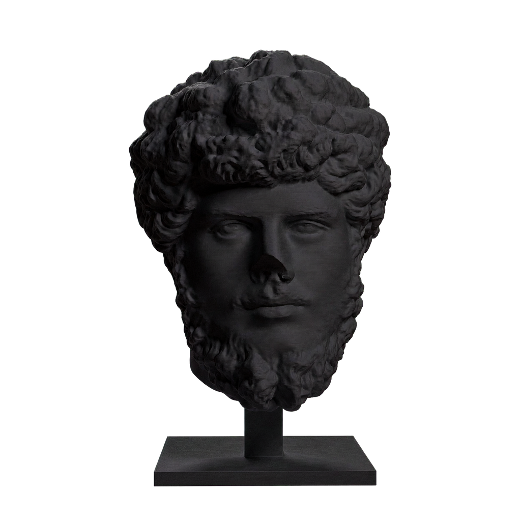 Lucius Verus Charcoal Black collectible bust