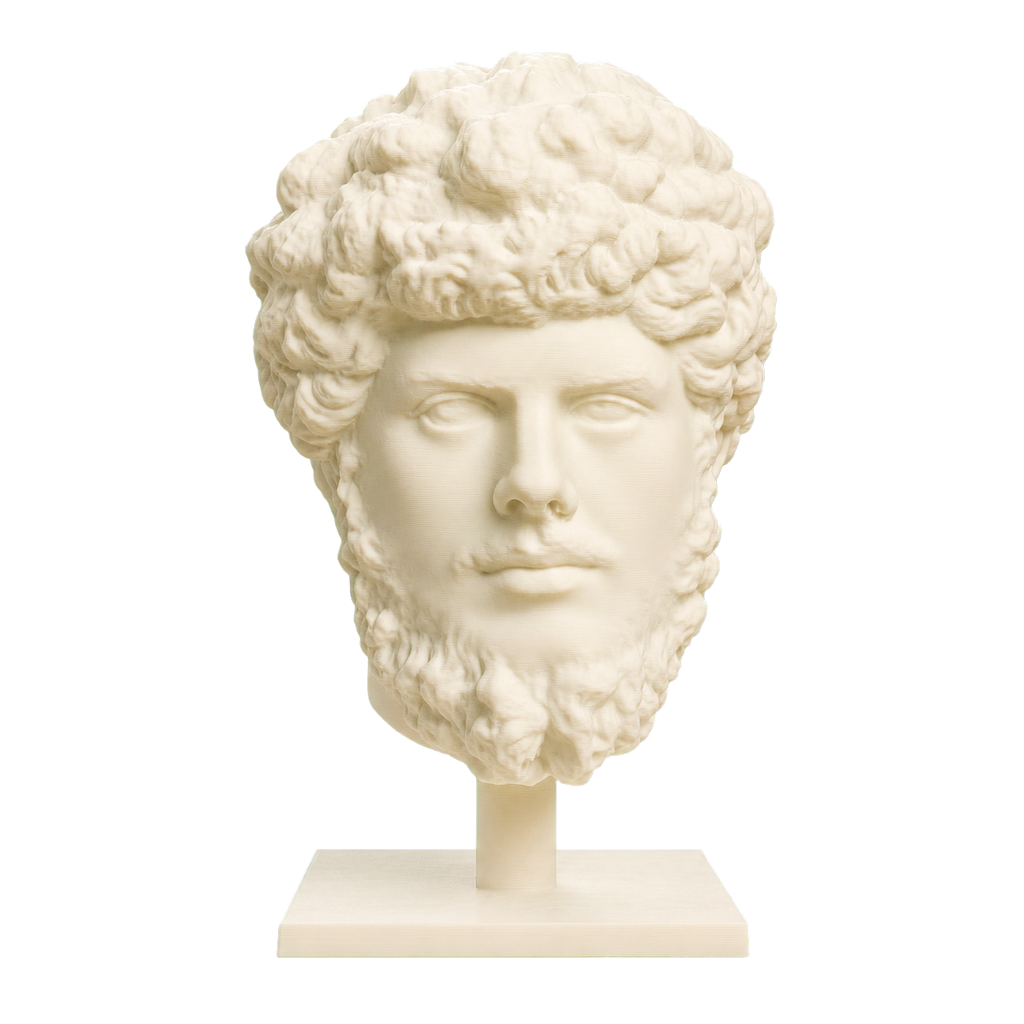 Lucius Verus Ivory White collectible bust