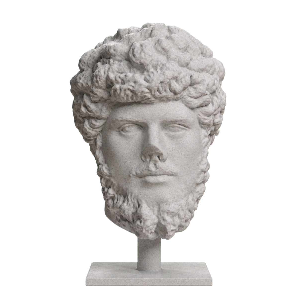 Lucius Verus Marble Stone collectible bust