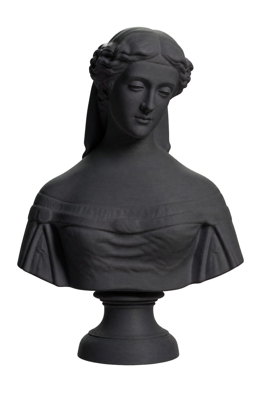 Cordelia Charcoal Black collectible bust