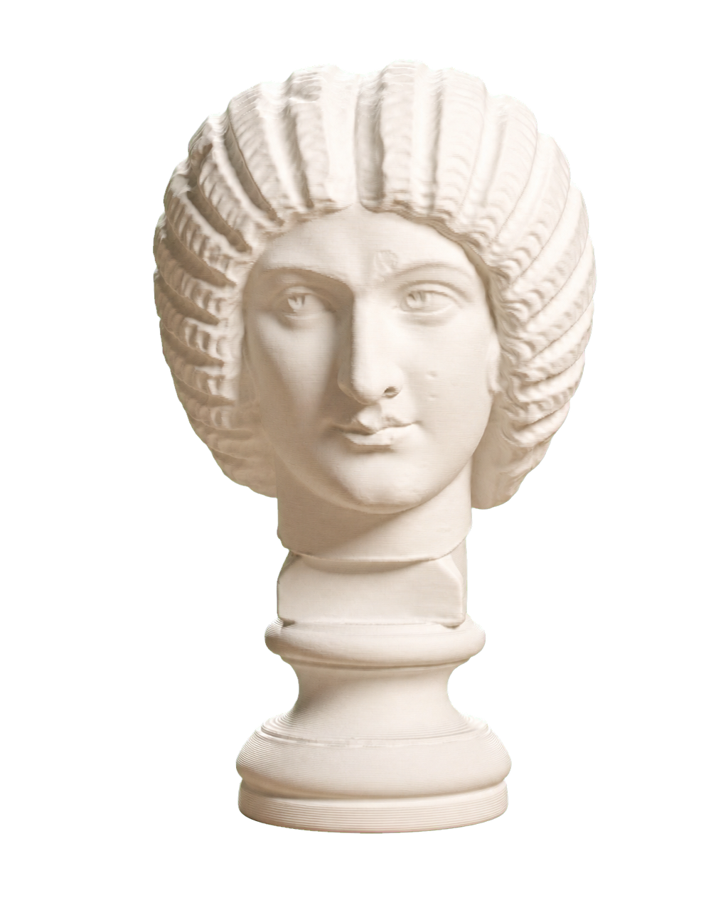 Portrait of Julia Domna Ivory White collectible bust