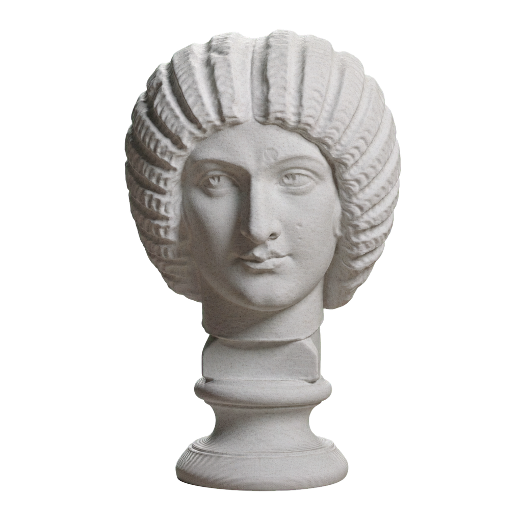 Portrait of Julia Domna Marble Stone collectible bust