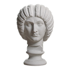 Portrait of Julia Domna Marble Stone collectible bust