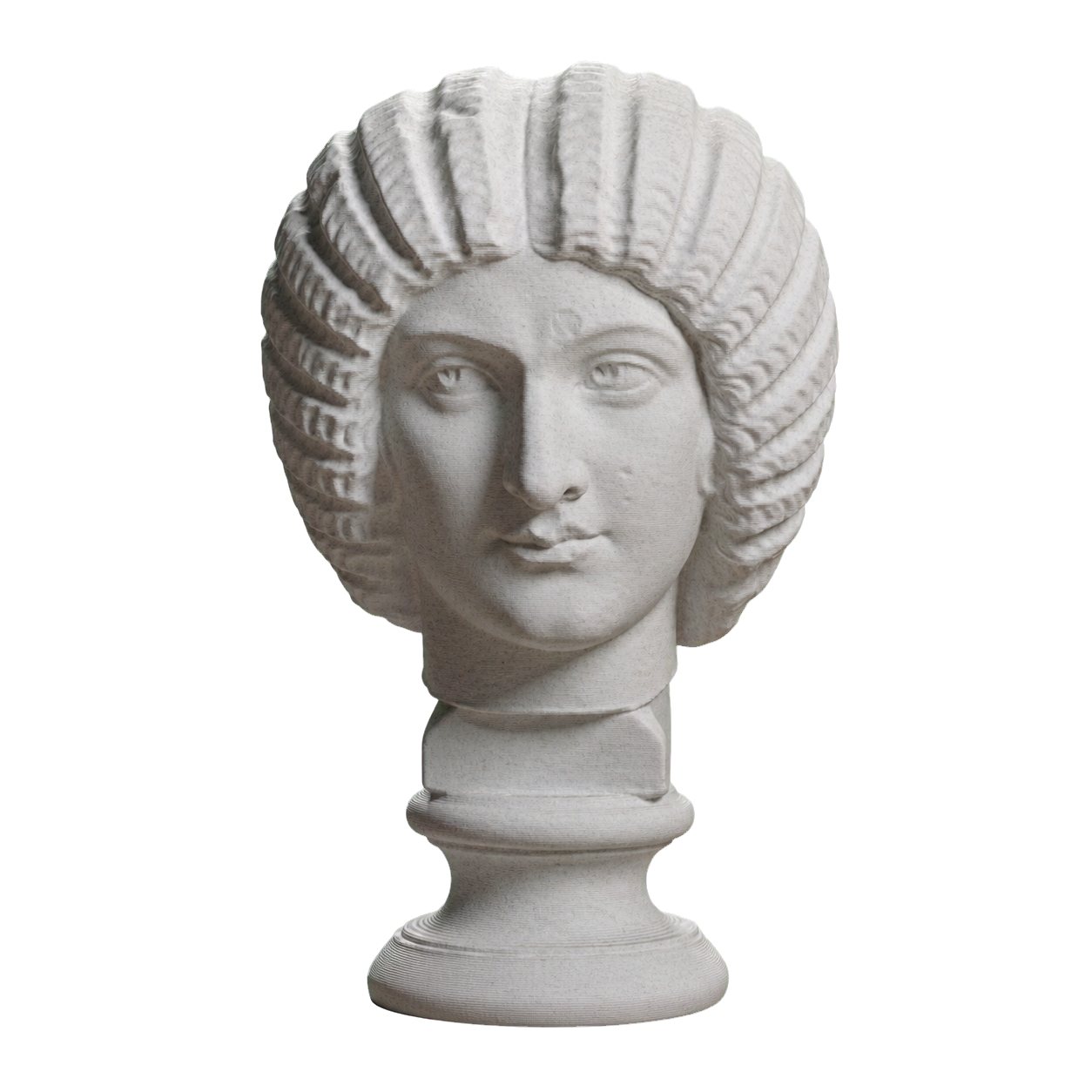 Portrait of Julia Domna Marble Stone collectible bust