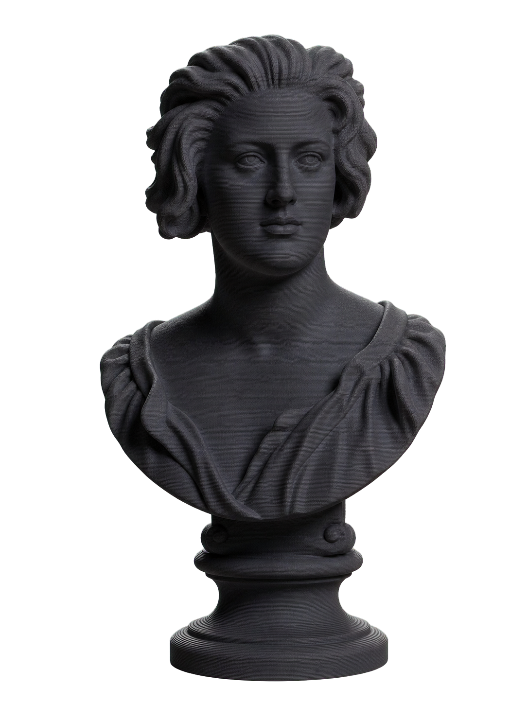 Bust of Costanza Bonarelli Charcoal Black collectible bust