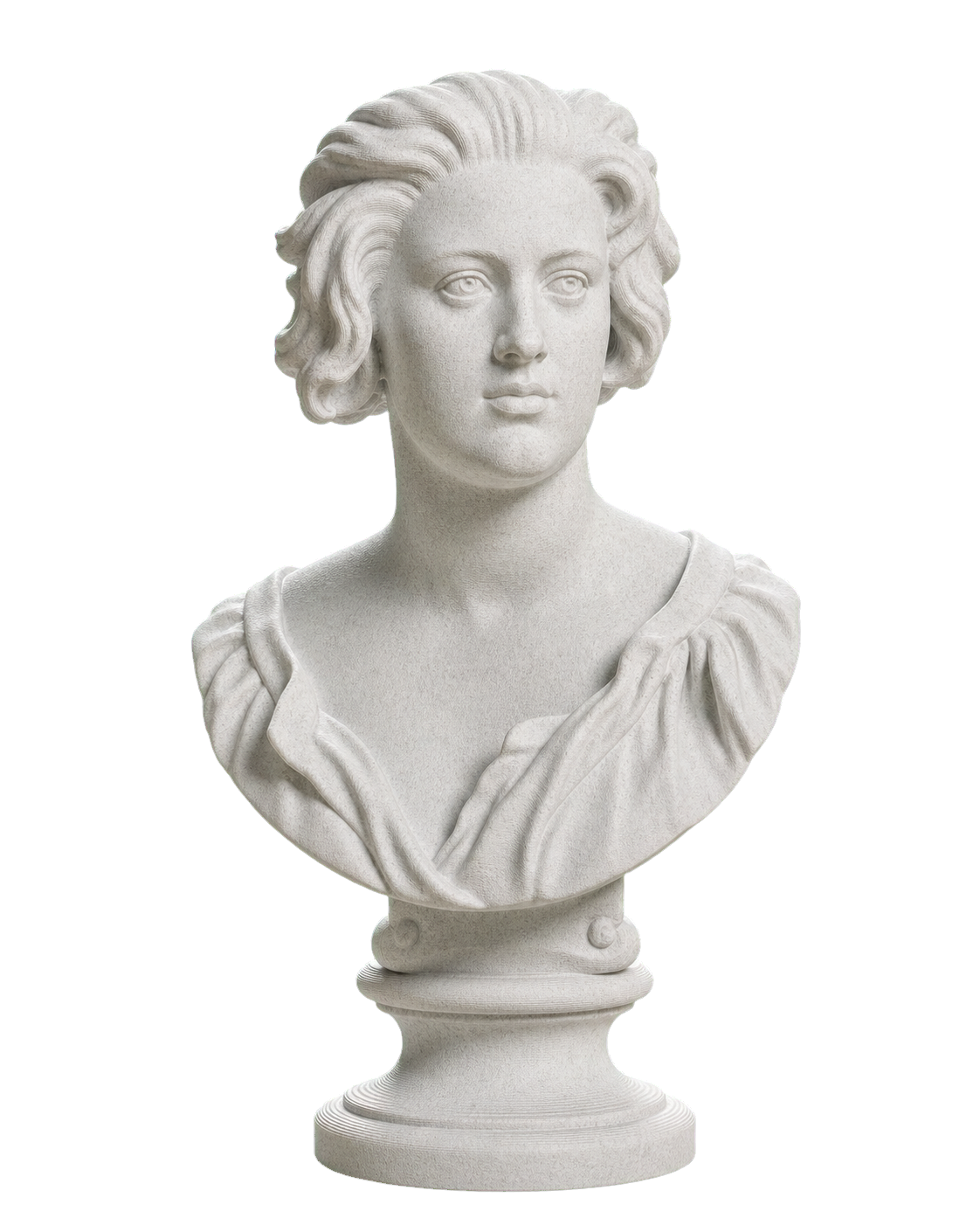 Bust of Costanza Bonarelli Marble Stone collectible bust