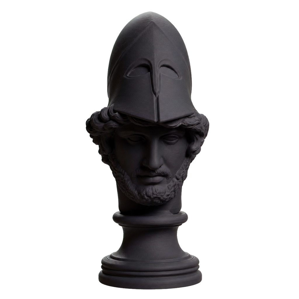 Bust of the so-called Phocion Charcoal Black collectible bust