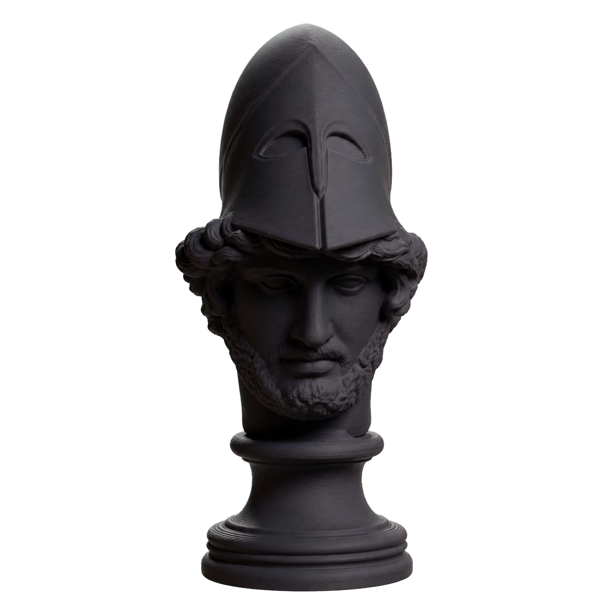 Bust of the so-called Phocion Charcoal Black collectible bust