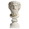 Zeus Ammon Ivory White collectible bust