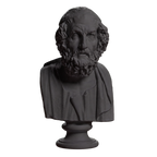 Portrait of Homer Blind type Charcoal Black collectible bust